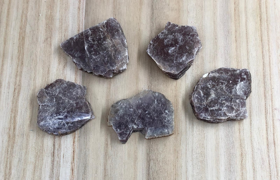 Mica Lepidolita Morada Lamina